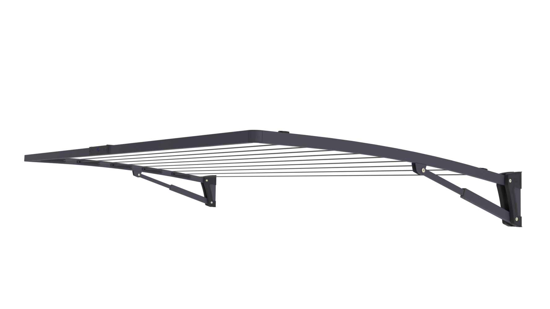 Breezedryer Supa Fold Mono Folding Frame Clothesline Urban Clotheslines